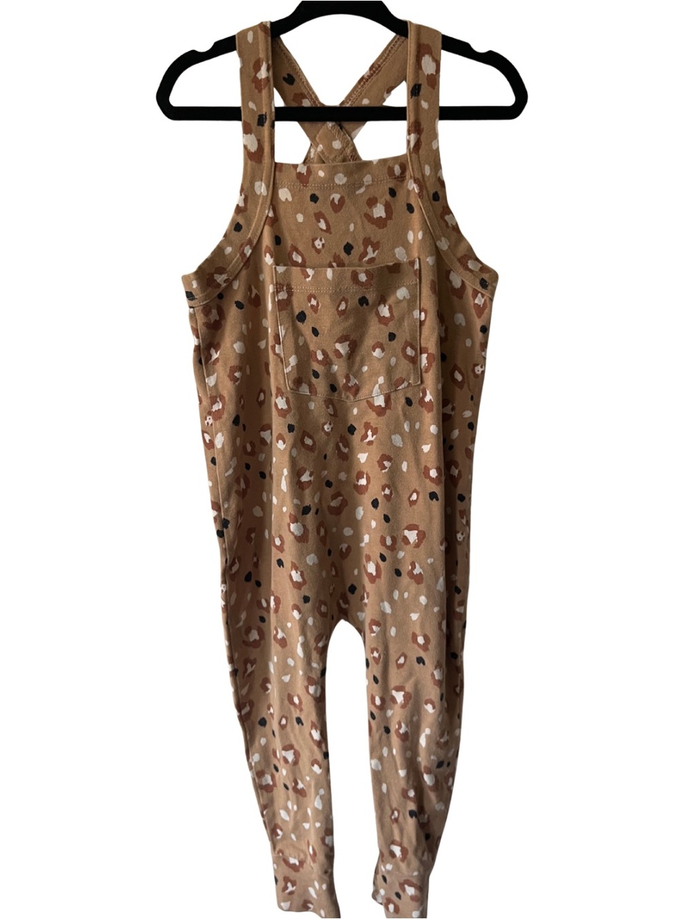 Jax & Lennon | Romper Overalls | Leopard